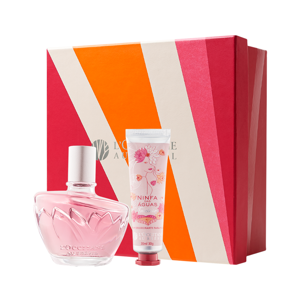 Presente Ninfa das Águas Fascinio: Eau de Parfum e Sérum para Mãos